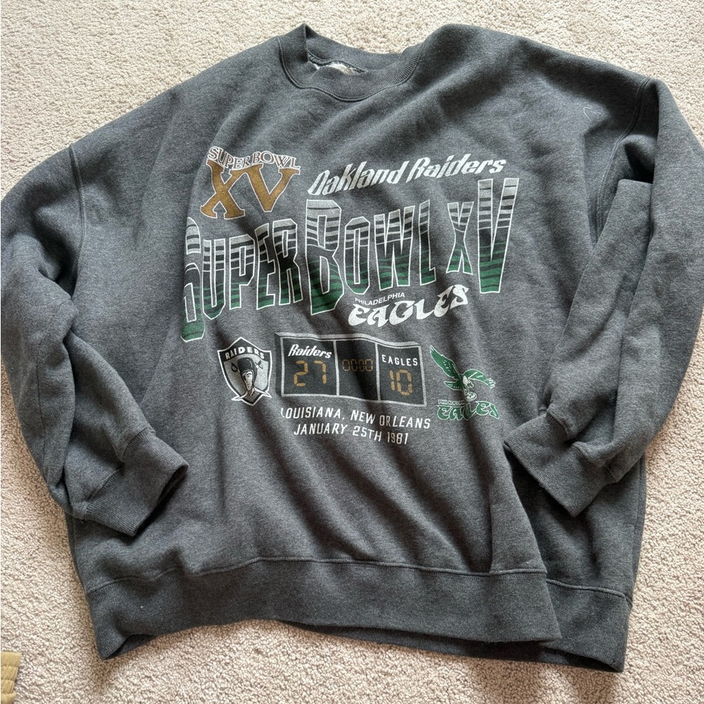 eagles abercrombie crewneck